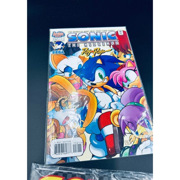 Sonic The Hedgehog Lot of 5 Archie Comics Sega y2k  lot set sonicx - Picture 5 of 7